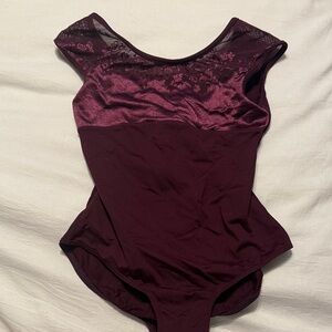 Bloch Burgundy Leotard